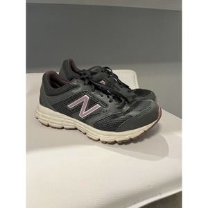 New Balance 460v2 Tech Ride Gray And Purple Running Walking Shoes Womens Sz 8